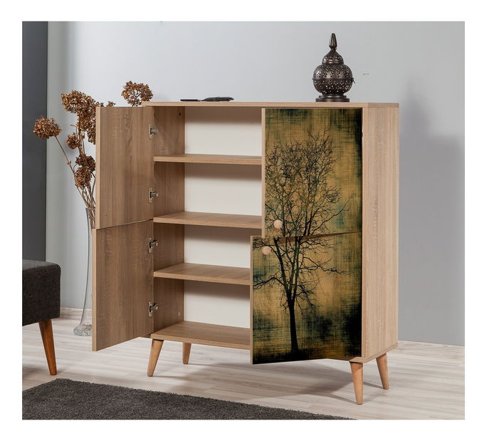 Ormarić Maluxe (hrast sonoma)