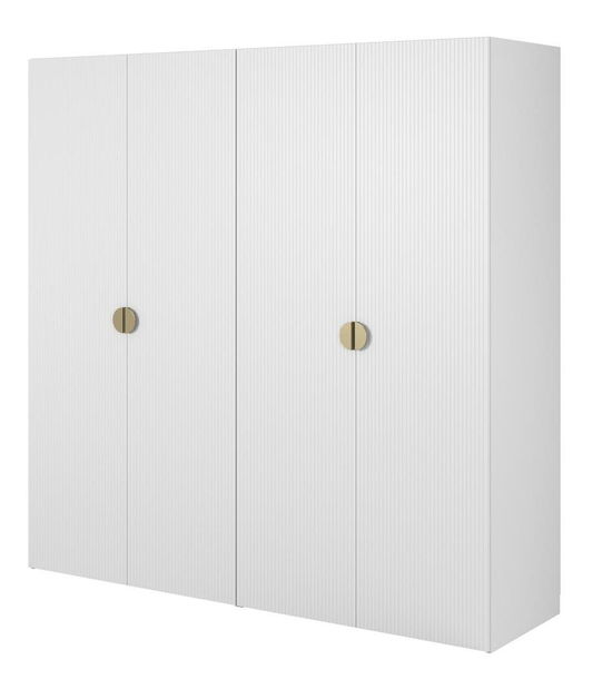 Ruhásszekrény Moonie IV (fehér)