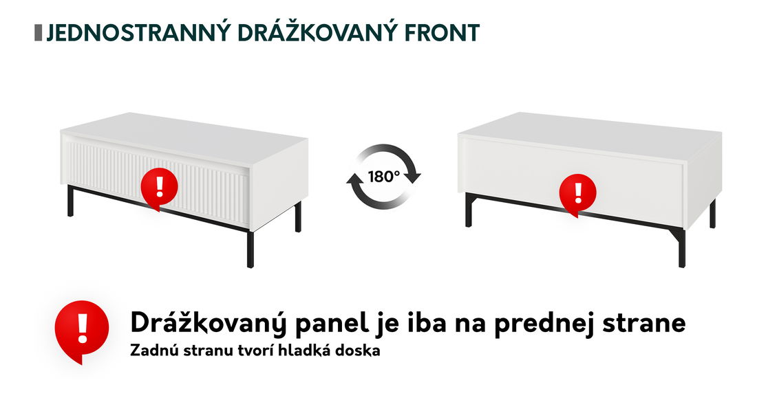 Konferenčný stolík Somkera 1SZ (čierna) 