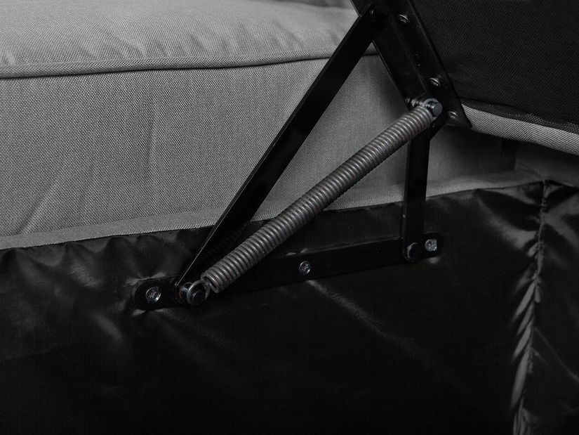 Kutna garnitura Narpes (svijetlo siva) (s prostorom za odlaganje) (D)