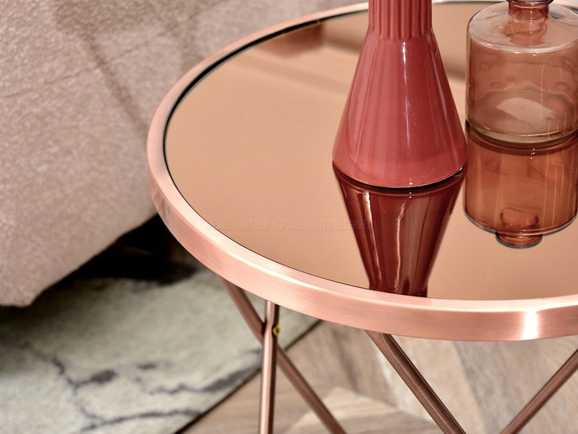 Măsuță de cafea Armin S (cupru)