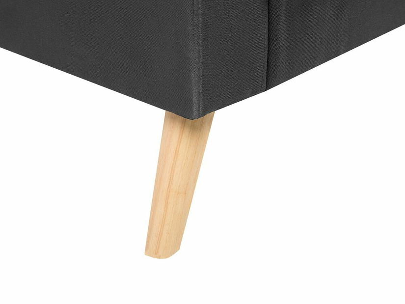 Pohovka dvojsedačka Kolding (tmavosivá)