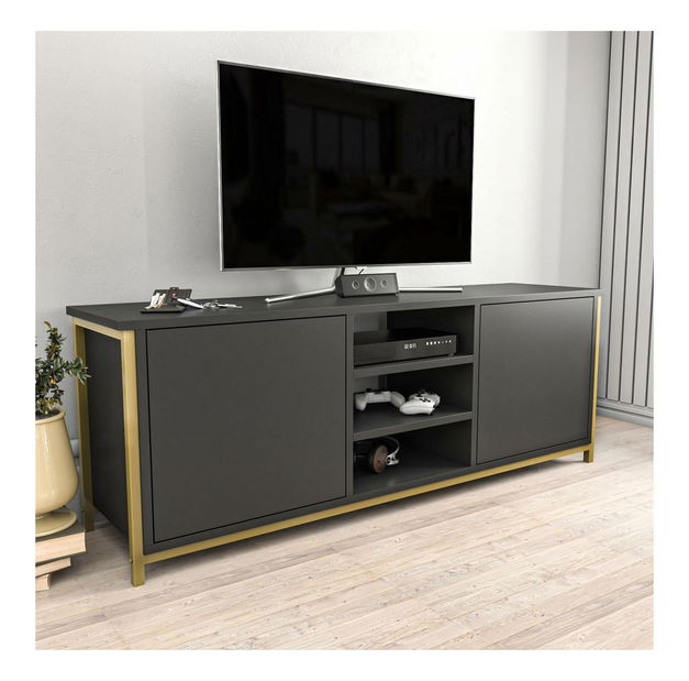 TV stolić Otosello (zlatna + antracit)