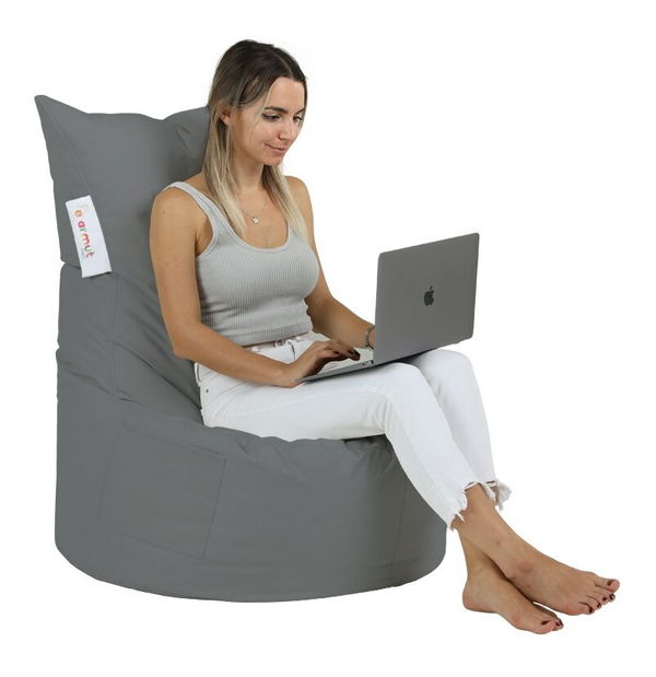 Babzsák Beemin (sötétszürke)