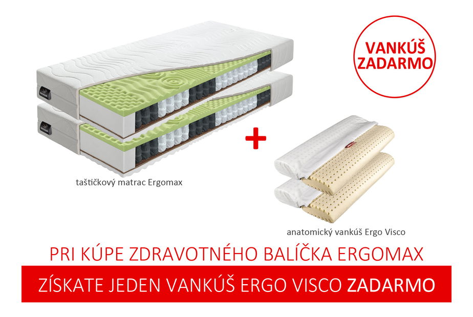 Manželská posteľ 160 cm Benab Famoza (s roštami a matracmi)