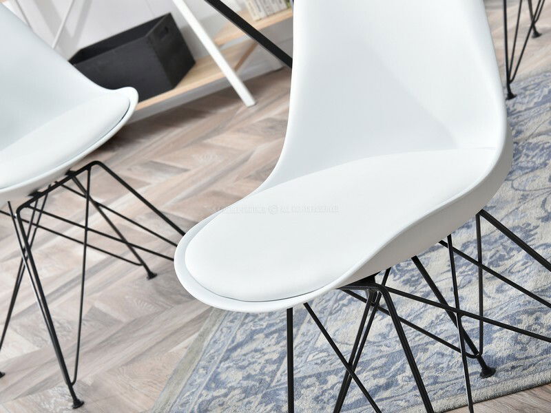 Szék Large Rod (fehér + fekete)