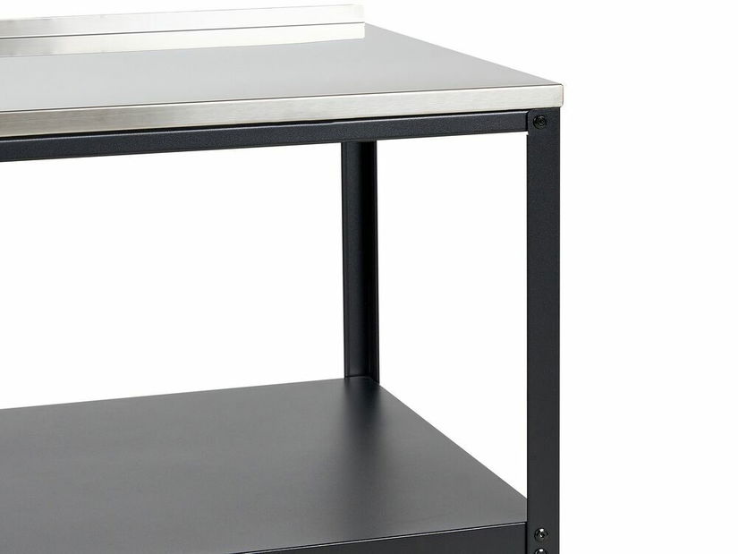 Kuchynský ostrovček do záhrady Vianney (čierny) 