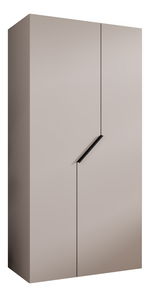 Šatníková skriňa Alaris 1 100 (kašmír + čierna)