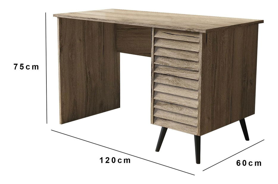 Masă de scris Franc 47 (nuc)