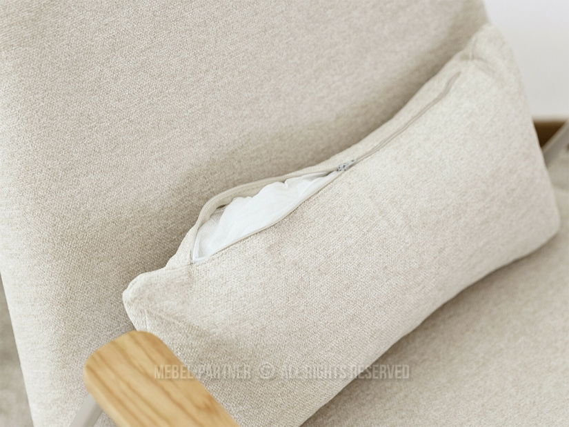 Relax fotel Elesenta (tölgy + bézs)