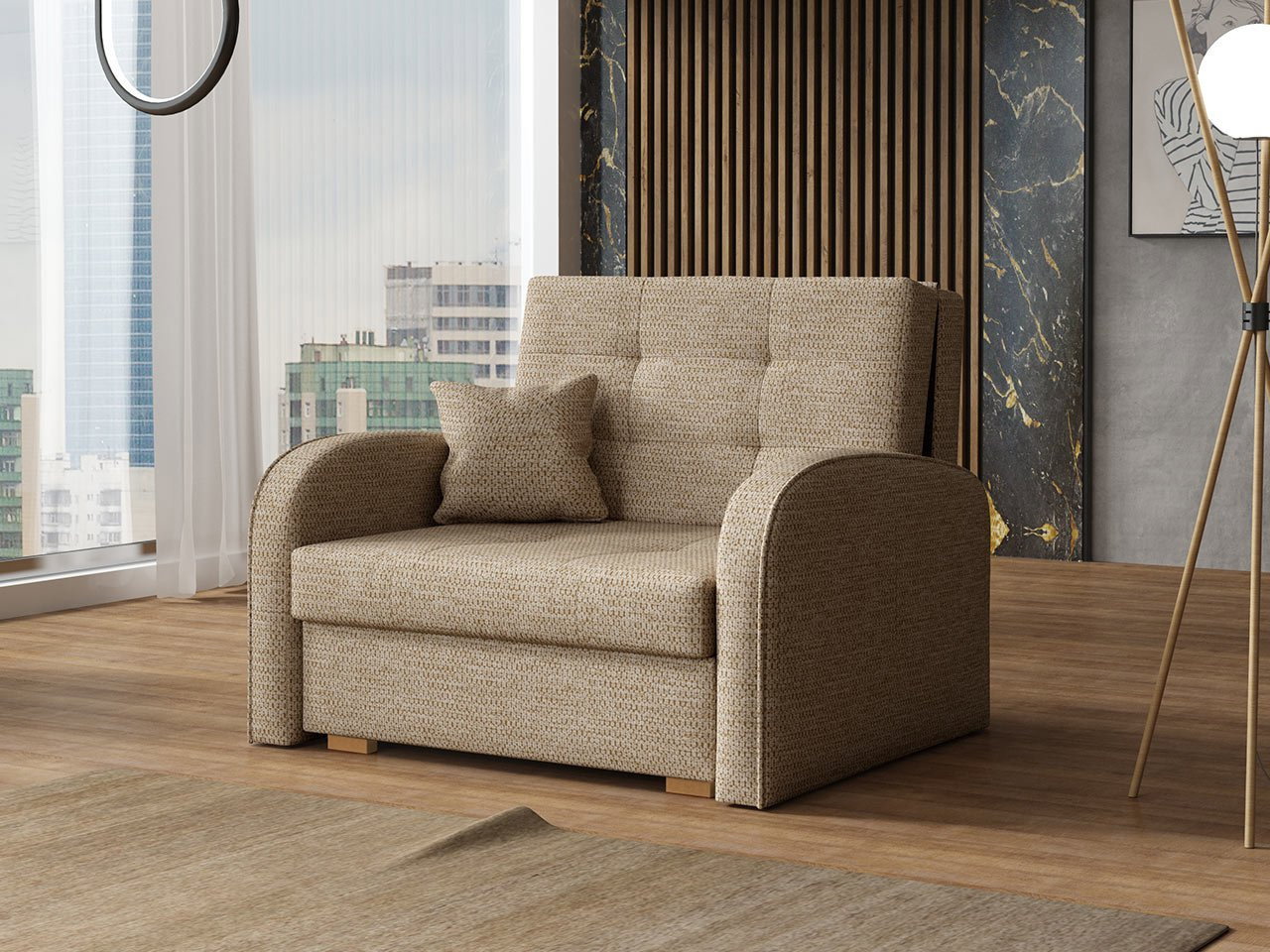 Fotelja Carivia Gold I (bež)