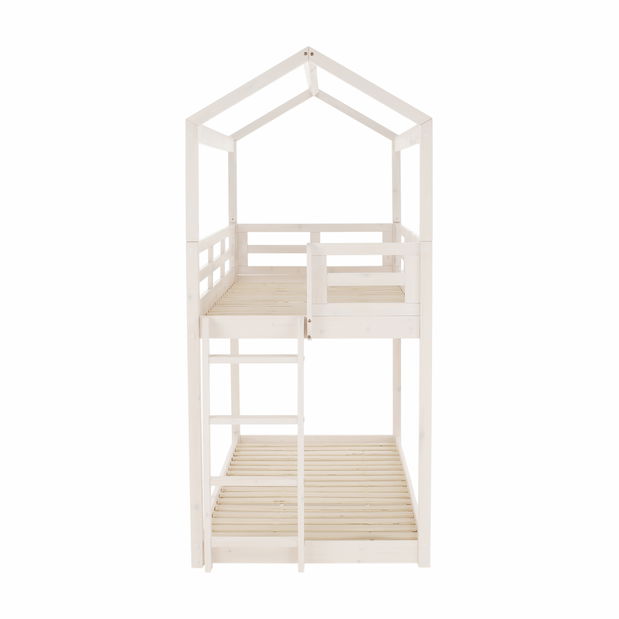 Dječji krevet na kat 90 cm Zerlo (s podnicama)