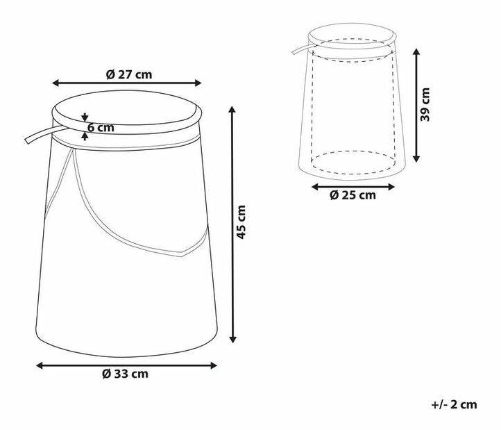 Taburetka APPA (béžová) (s úl. priestorom)