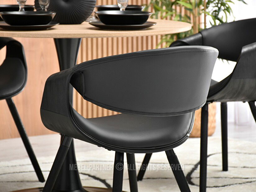 Scaun Bjorn K (negru)