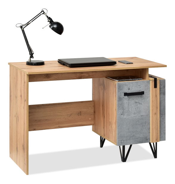 Mobilier living Suspendera SH09 (stejar + negru)