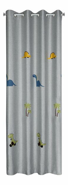 Zavjesa 140x250 cm Dinos (srebrna)