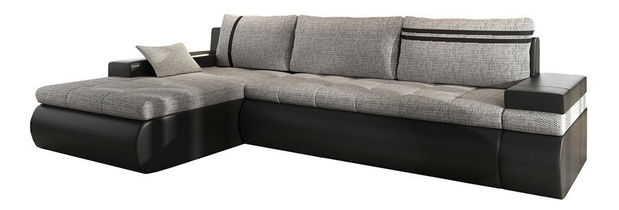 Kutna garnitura Sprint (tamnosmeđa + bež)