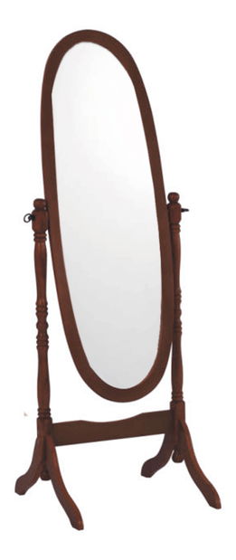 Stojanové zrkadlo Zumbra (orech) 