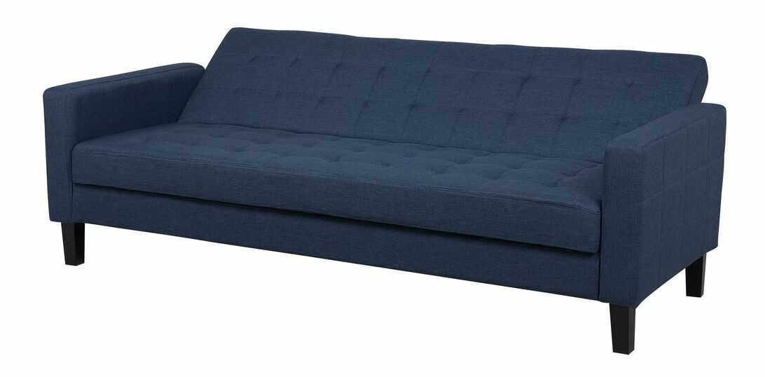 Háromszemélyes kanapé Vinstra (sötétkék)