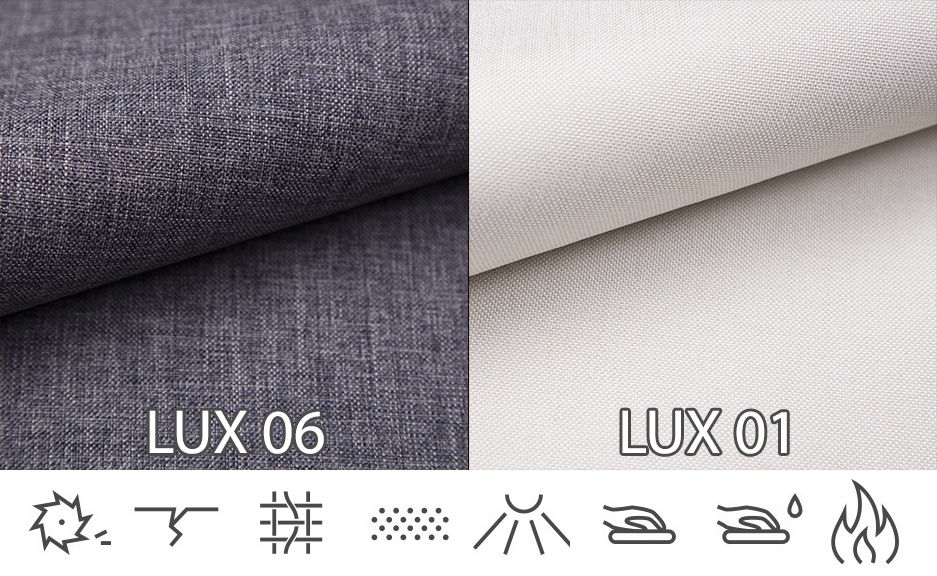 Rohová sedačka Maxtom (sivá + biela) (P)