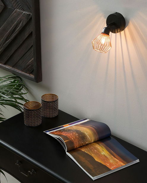 Set 2 buc. lampă de perete VENTURA (cupru)