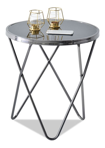 Dohányzóasztal Armin S (fekete)