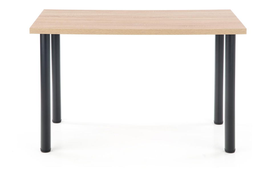 Jedálenský stôl Maxom (dub sonoma + čierna) (pre 4 osoby)