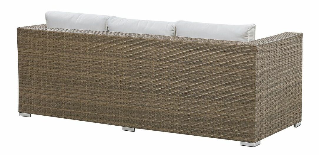 Set pentru grădină BELLEN (alb) (pentru 3 persoane)