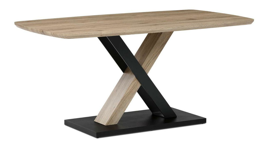 Masă sufragerie Hernandez (stejar sanremo) (pentru 6 persoane)