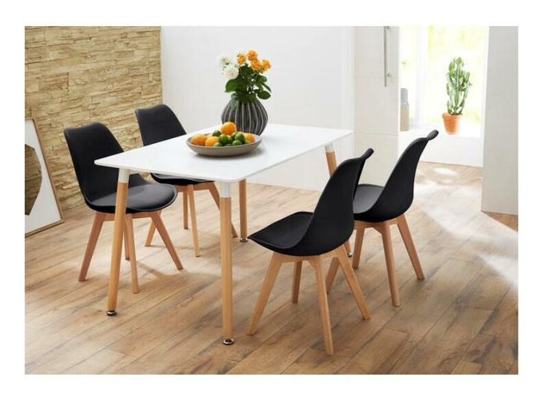 Jedálenská stolička Bali new (čierna)