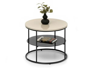 Dohányzóasztal Relevista (bézs + fekete)