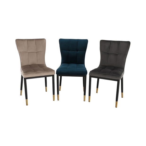 Jedálenská stolička Dopey (tmavosivá + čierna)