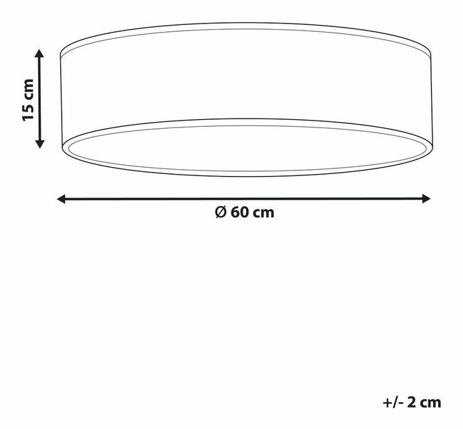Mennyezeti lámpa Magza (természetes) 