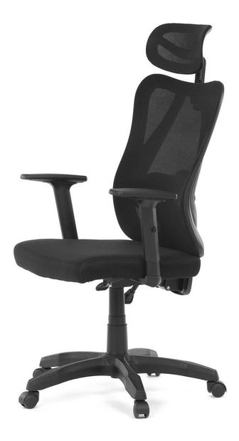 Fotoliu birou Kalisz (negru)