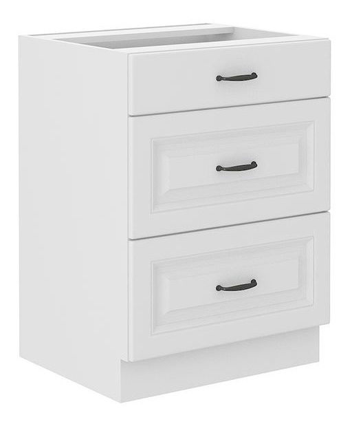 Dulap inferior de bucătărie Vintageline BB (alb)