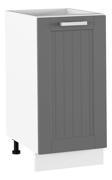 Donji kuhinjski ormarić Janne Typ 52 (tamnosiva + bijela)