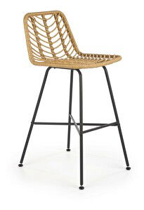 Scaun de grădină Holland H97 (natural + negru)