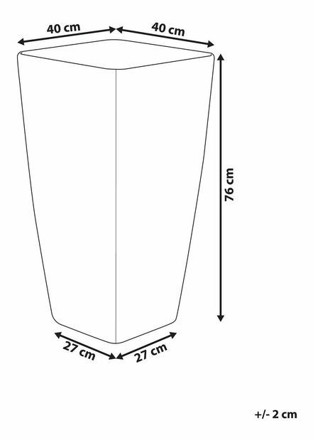 Kvetináč Moddi (biela)