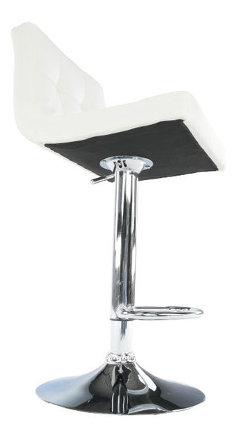 Scaun tip bar Kaisa (alb)