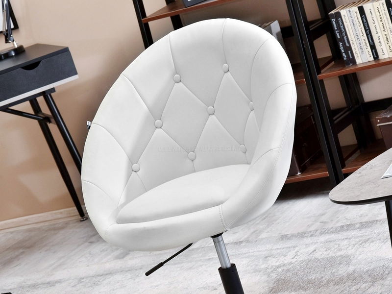 Fotoliu Lush 4 (alb + negru)