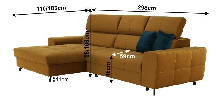 Sedacia súprava Gimru (L)