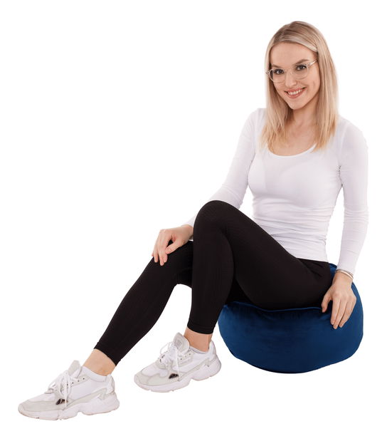 Taburetka Keman (modrá)