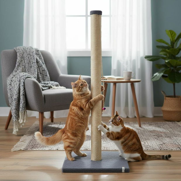 Škrabadlo pre mačky Areo (antracit)