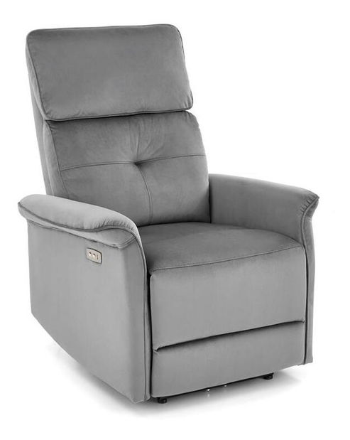 Fotel Whiea (fekete)