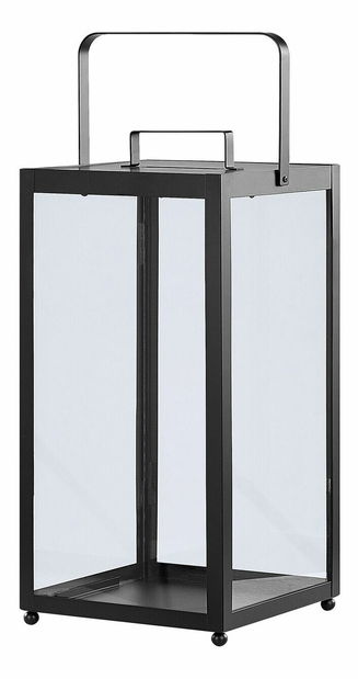 Svietnik 30 cm Lepza (čierna)