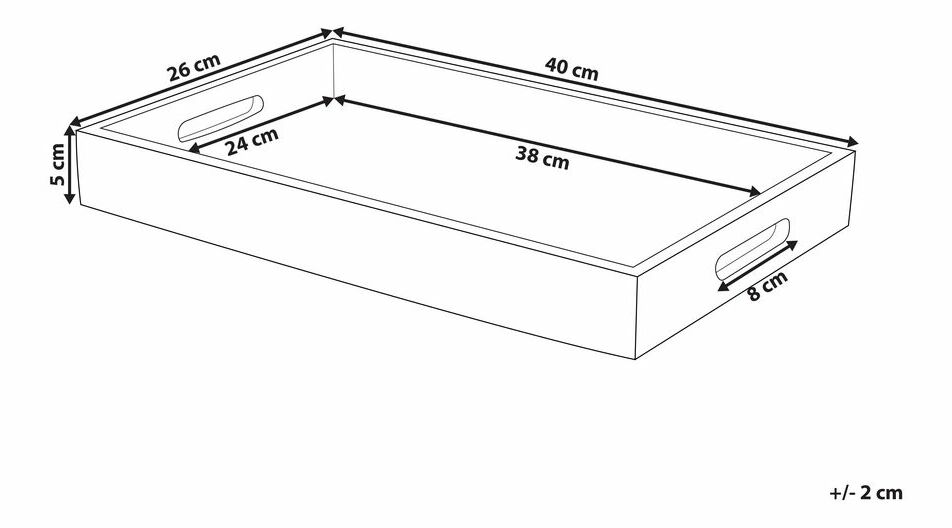 Podnos Tal (svetlé drevo) 