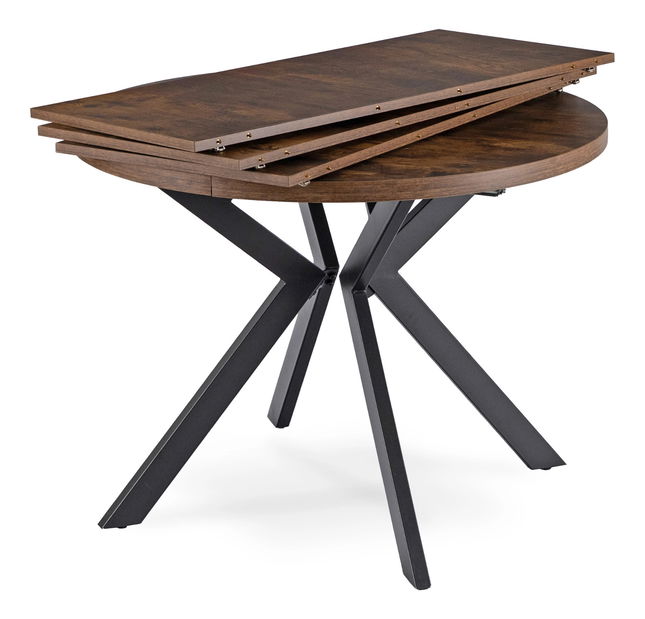 Széthúzható étkezőasztal Lavar (rusztikus tölgy) (4-10 fő részére)