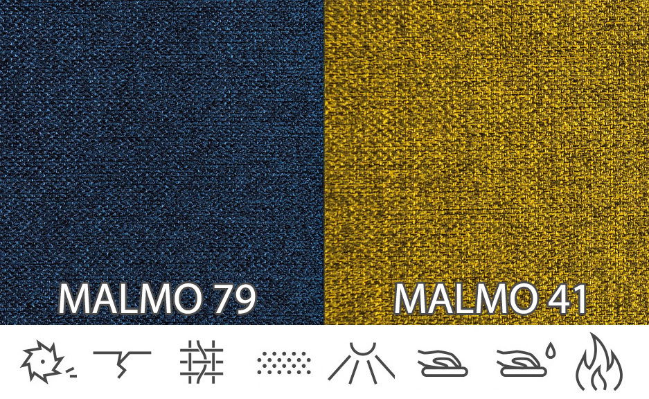 Sarokkanapé Wen (kék + sárga) (B)