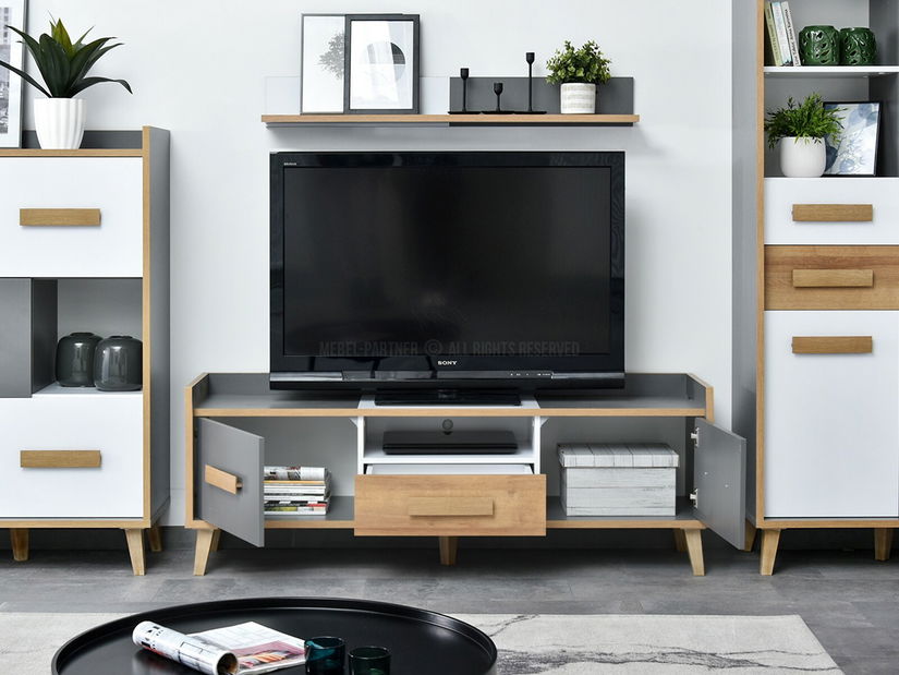 Nappali fal Semivacias 04 (fehér)