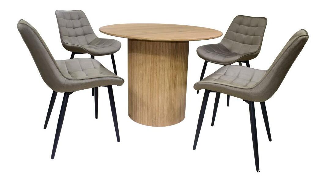 Jedálenský stôl Paulitto (dub) (pre 4 osoby)